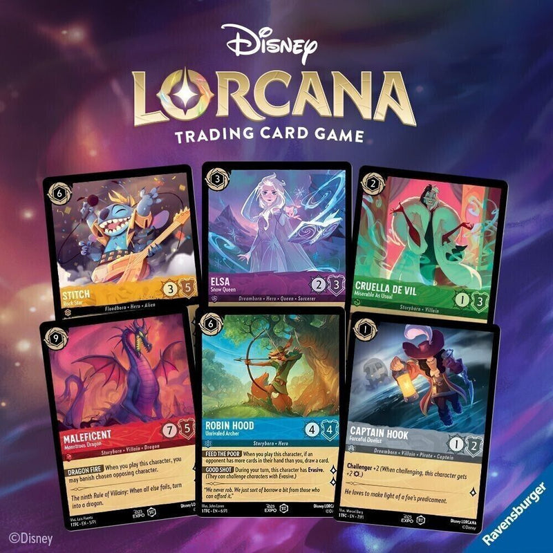 Disney Lorcana Verzamelkaartbundel – Kies uit 20, 50 of 100 Kaarten!