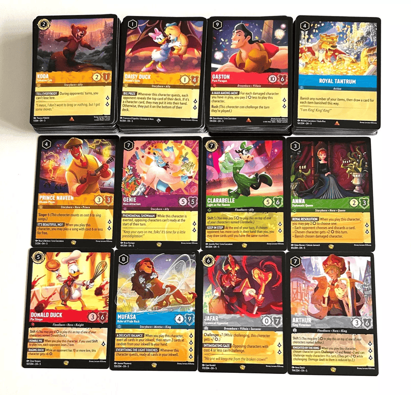 Disney Lorcana Verzamelkaartbundel – Kies uit 20, 50 of 100 Kaarten!